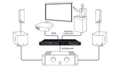 Tascam BD-MP4K Blu Ray och DVD-spelare 4K/UHD