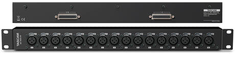 Tascam Breakout box till 16 balanserade audio inputs