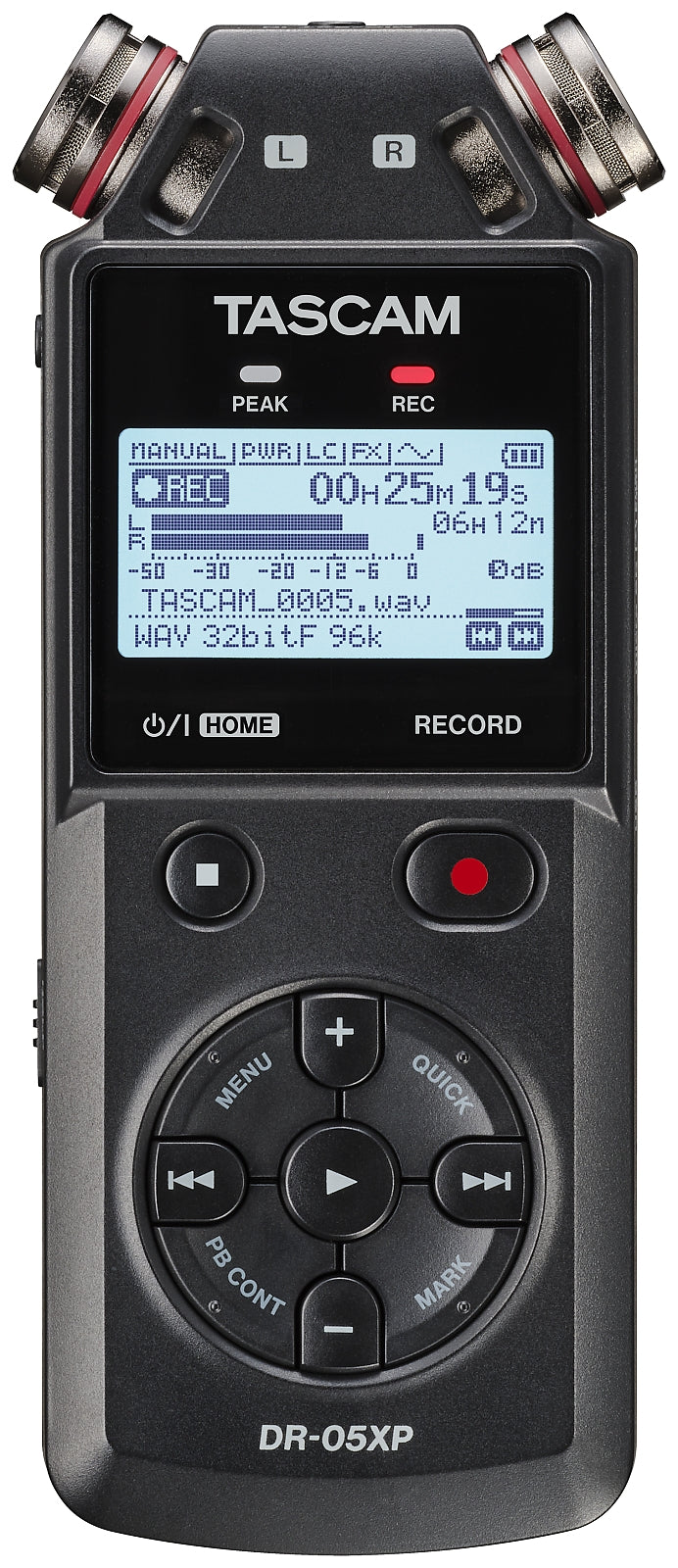 Tascam DR-05XP handhållen inspelare, diktafon