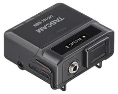 Tascam DR-10L Pro Recorder med lavalier mikrofon, svart