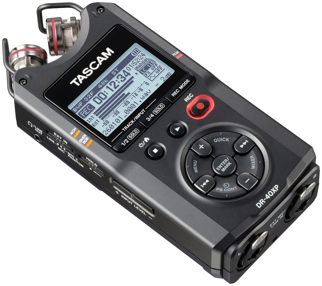 Tascam DR-40XP handhållen inspelare, diktafon