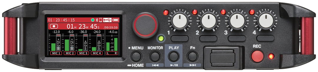 Tascam 4-kanals audio-inspelare med HDMI-tidskod