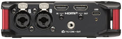 Tascam 4-kanals audio-inspelare med HDMI-tidskod