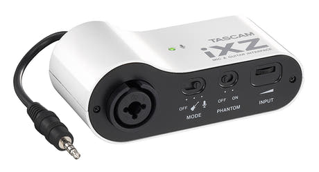 Tascam iXZ Mikrofon och instrument preamp till Apple