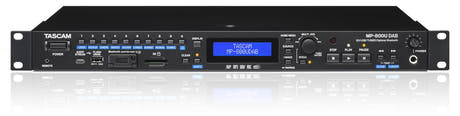 Tascam mediaspelare med SD/USB och DAB/FM-tuner