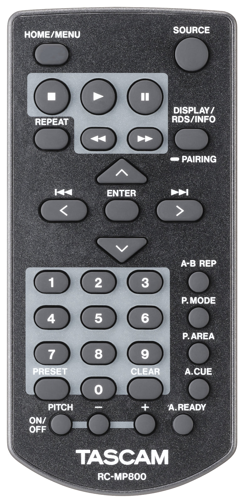 Tascam mediaspelare med SD/USB och DAB/FM-tuner