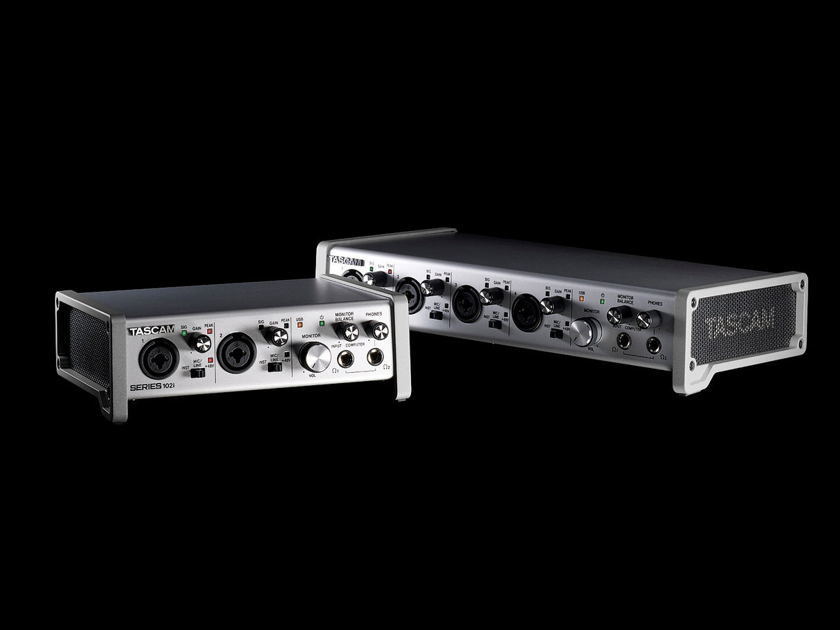 Tascam Series 102i USB audio/Midi interface m/ DSP mixer 10in/4out