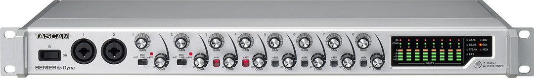 Tascam Series 8P DYNA PreAmp och Compressor