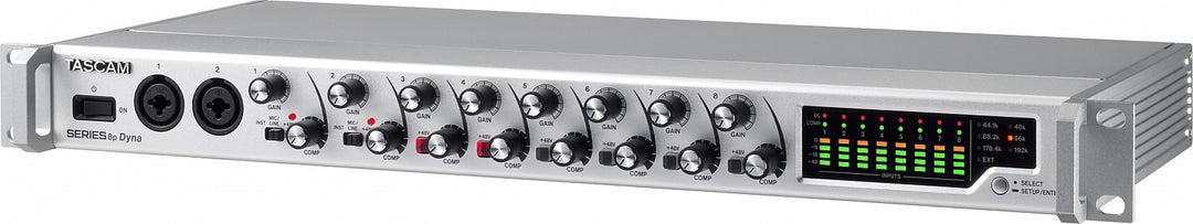 Tascam Series 8P DYNA PreAmp och Compressor