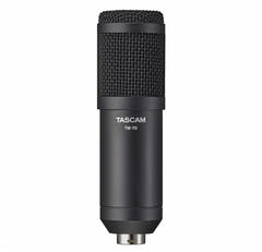 Tascam TM-70 Studio- och podcastdynamisk mikrofon inkl. upphängning