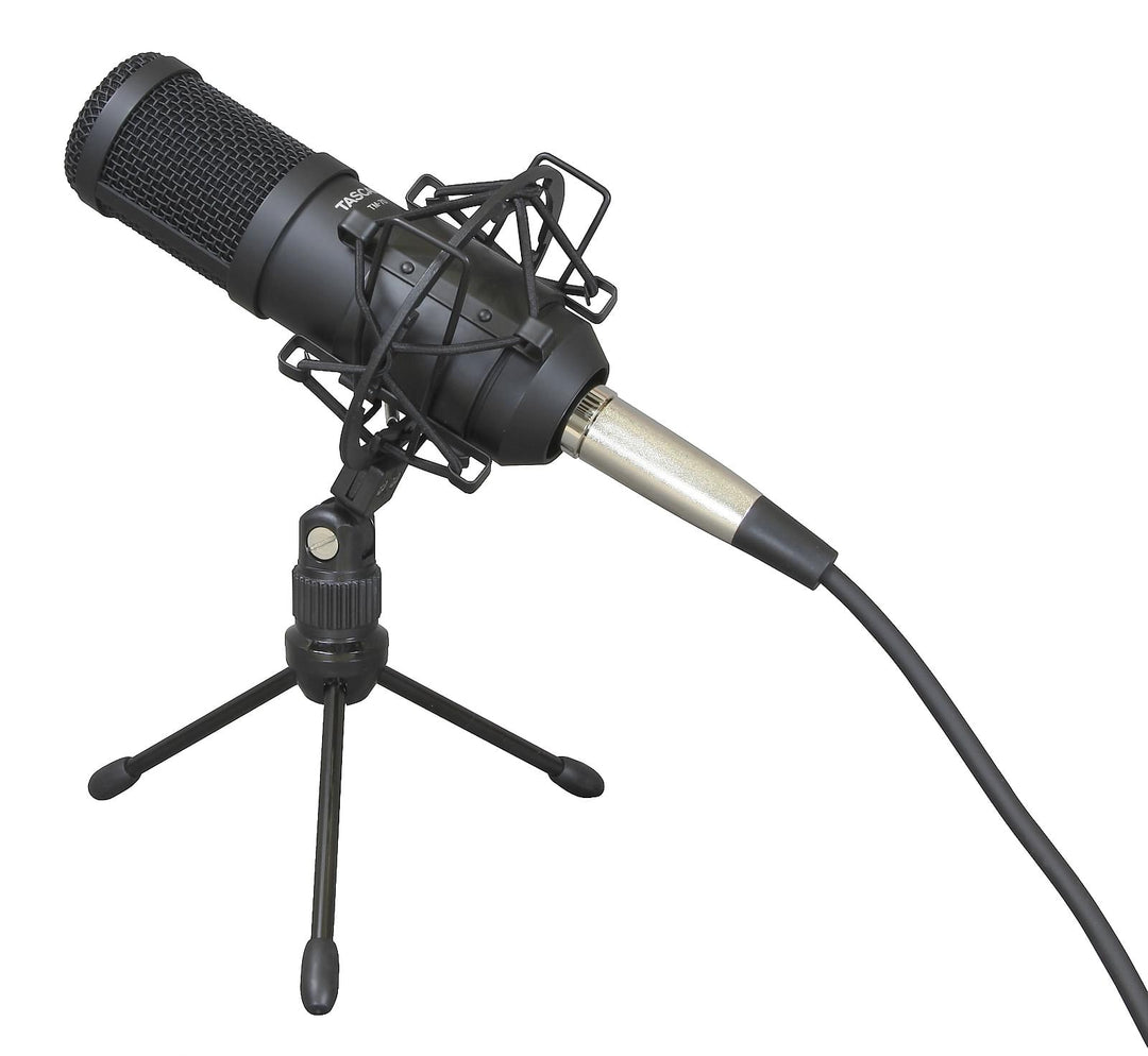Tascam TM-70 Studio- och podcastdynamisk mikrofon inkl. upphängning