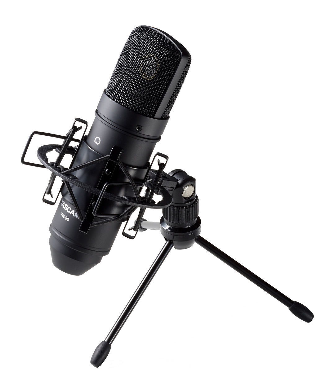 Tascam TM-80 kondensatormikrofon inkl. upphängning, Svart