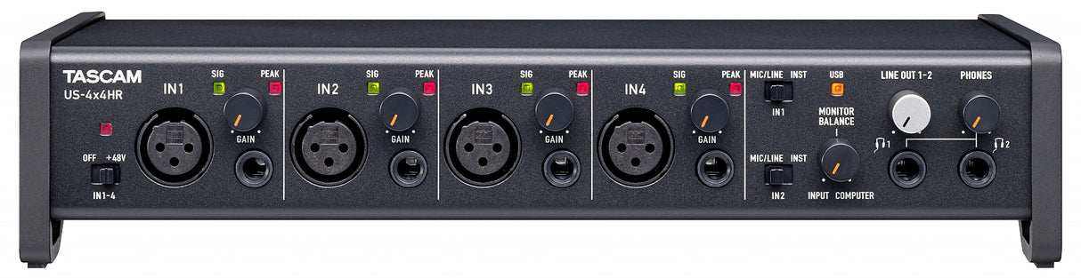 Tascam Audio interface US-4x4HR USB 2.0 24bit / 192kHz
