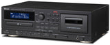TEAC AD-850-SE CD- och kassettspelare med USB (svart)