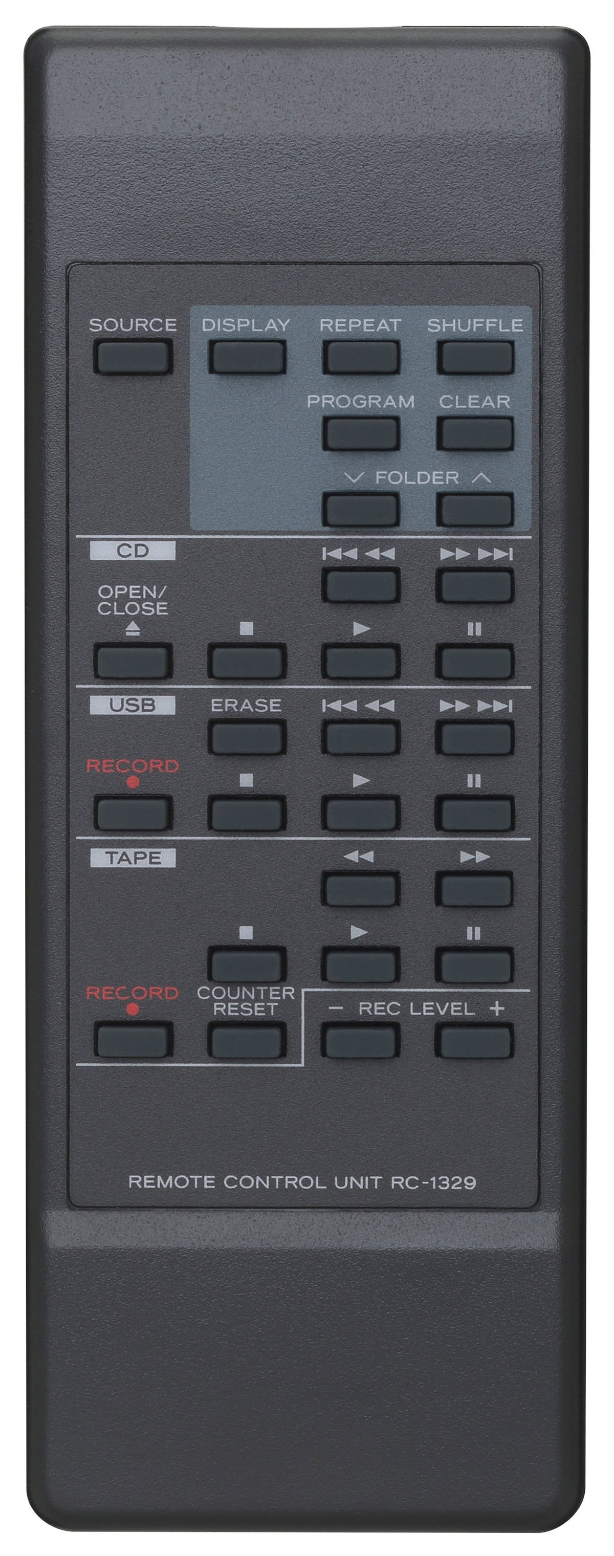 TEAC AD-850-SE CD- och kassettspelare med USB (svart)