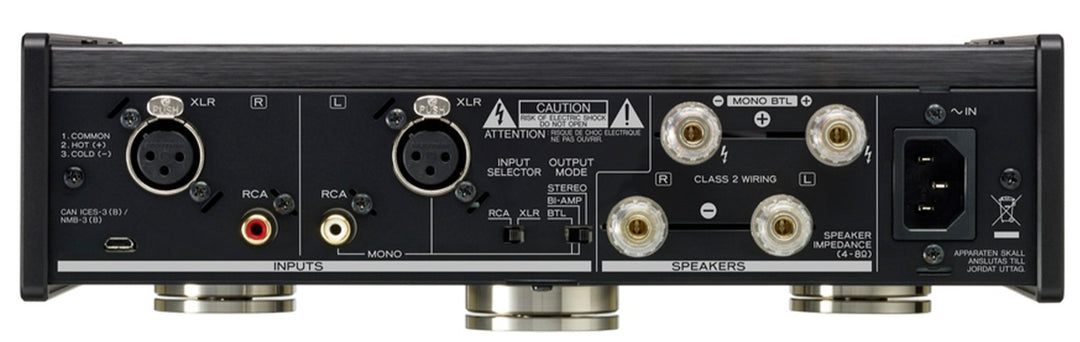 TEAC AP-505 stereoeffektförstärkare (silver)