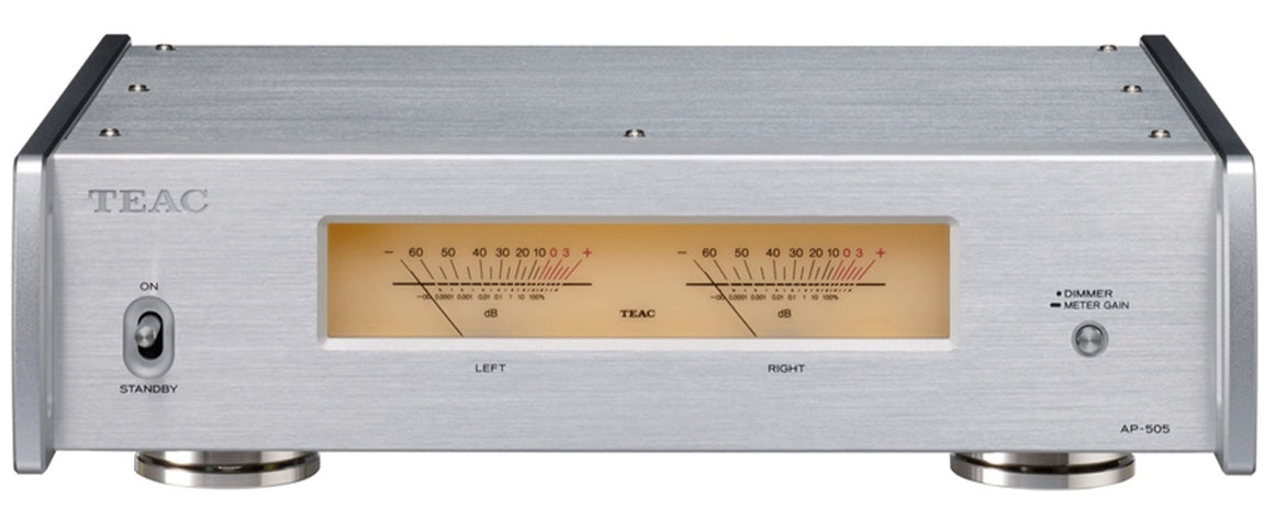 TEAC AP-505 stereoeffektförstärkare (silver)