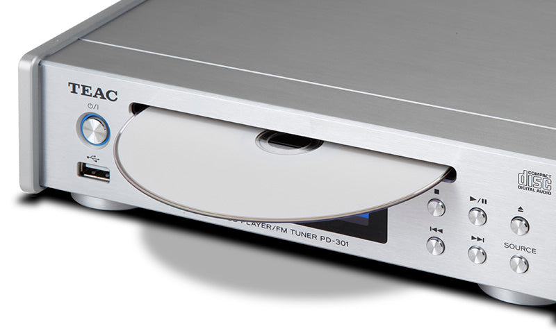 TEAC PD-301DAB-X/B, DAB+/FM och CD-spelare (svart)