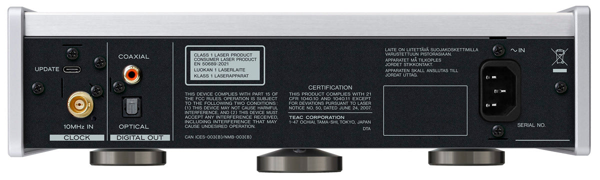 TEAC PD-505T  (silver)