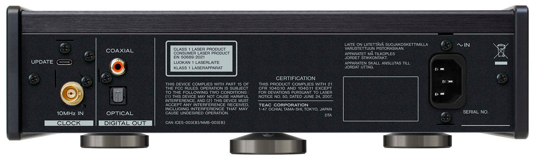 TEAC PD-505T  (svart)