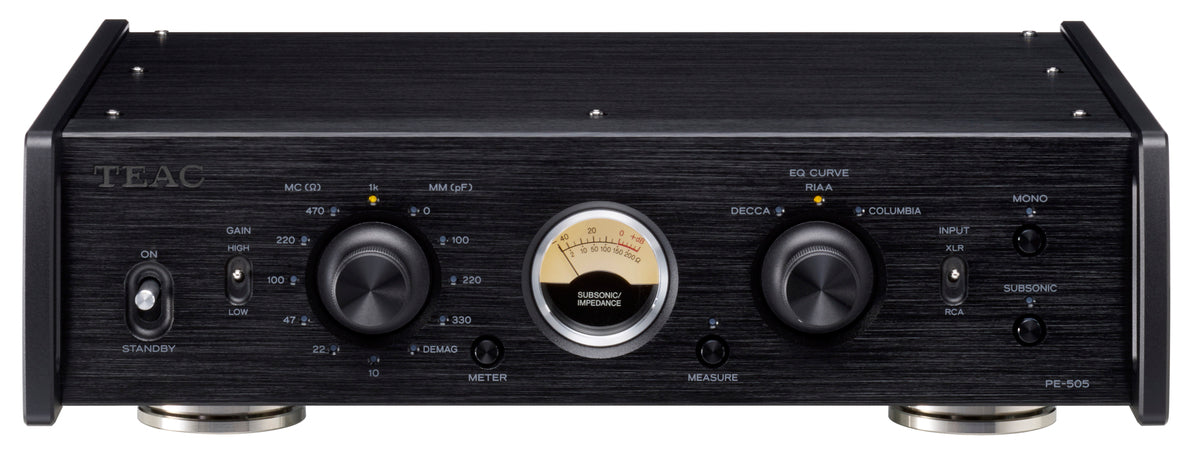 TEAC PE-505 Phono förförstärkare (svart)