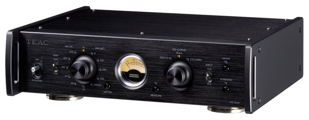 TEAC PE-505 Phono förförstärkare (svart)