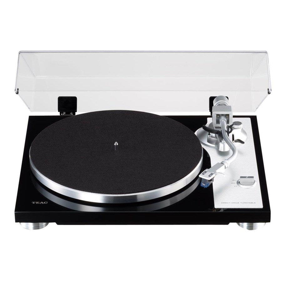 TEAC TN-4D-O/B direktdriven skivspelare (svart)