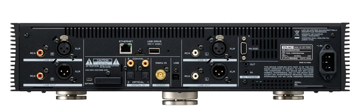TEAC UD-701N Network DAC Pre-Amp (svart)