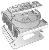 TEAC VRDS-701 CD-spelare (svart)