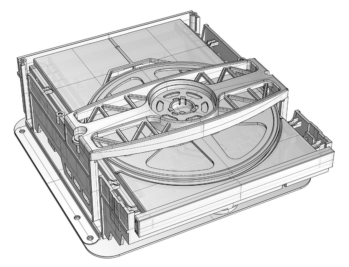 TEAC VRDS-701 CD-spelare (svart)