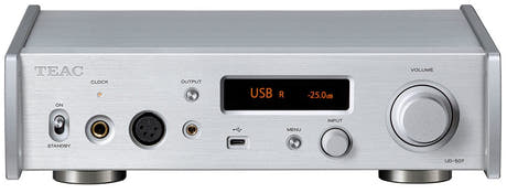 TEAC UD-507 USB DAC/förförstärkare/hörlursförstärkare Silver