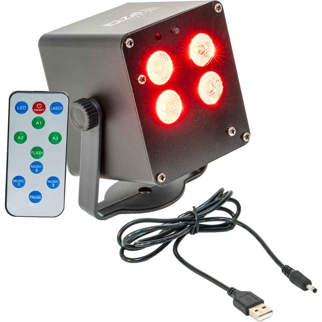 TinyLED Batteridriven Lampa med Washeffekt