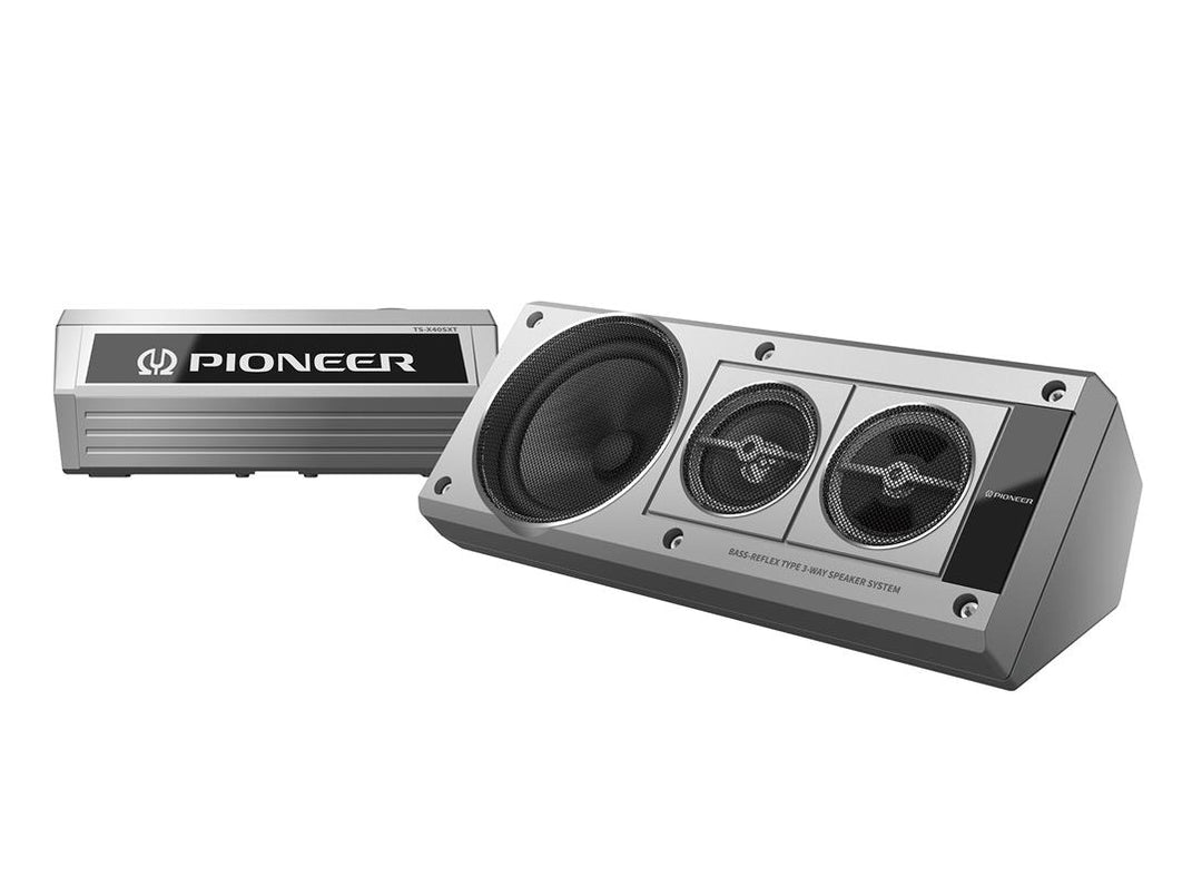 Pioneer TS-X40SXT Retro 3-vägs hatthyllehögtalare – 100W Max, 13 cm