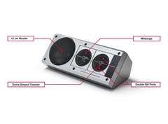 Pioneer TS-X40SXT Retro 3-vägs hatthyllehögtalare – 100W Max, 13 cm