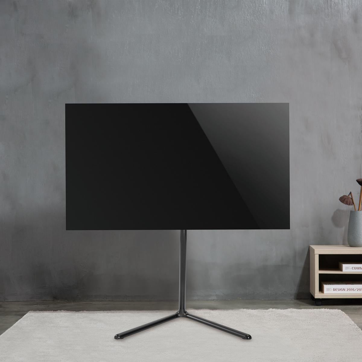 TV golvstativ (svart, 49-70")