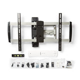 TV fäste helt rörligt (svart, silver, 42-70", 35 kg)