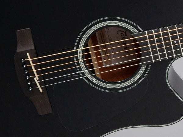 Takamine GD30CE-BLK västerländsk gitarr (svart)