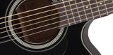 Takamine GD30CE-BLK västerländsk gitarr (svart)