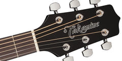Takamine GD30CE-BLK västerländsk gitarr (svart)