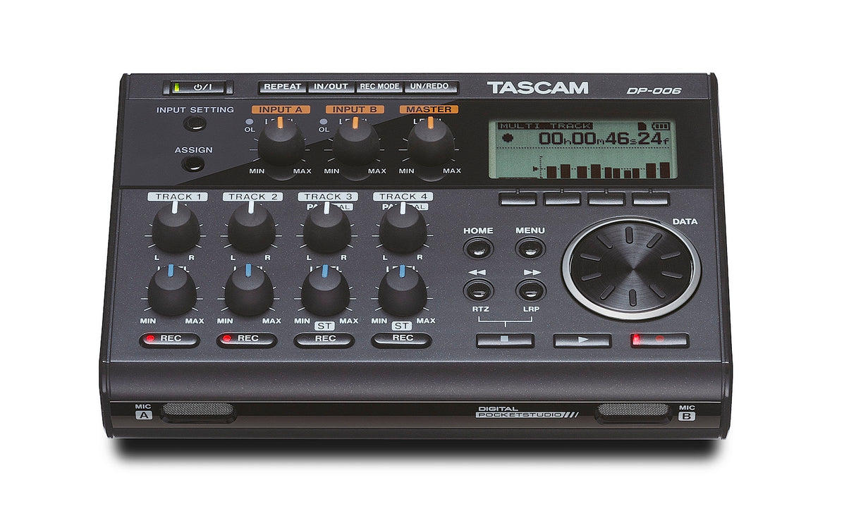 Tascam DP-006 digital 6-spårs inspelare