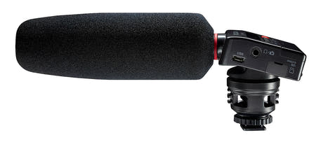Tascam DR-10SG DSLR ljudinspelare inkl. hagelgevärsmikrofon