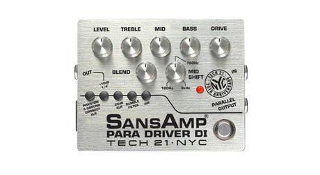 Tech 21 SansAmp Para Driver DI 20th Anniversary-förförstärkare