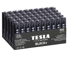 Tesla Black+ AAA Batterier (50 st)