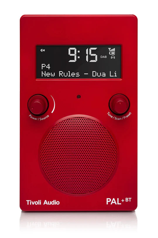 Tivoli Audio PAL+DAB+ Bluetooth högtalare (röd)