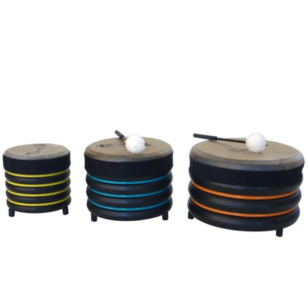 Trommus Handtrumma Skolset med 3 trummor (E5u)