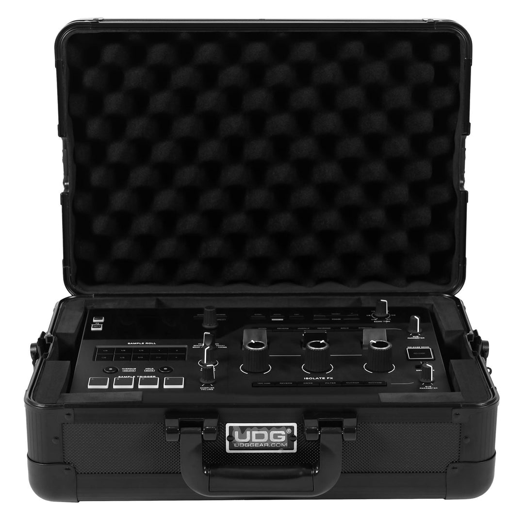 UDG Ultimate Aluminum Flight Case AlphaTheta RMX-Ignite Svart