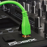 UDG Ultimate audio Kabel USB 2.0 C-B Grön Rak 1,5m