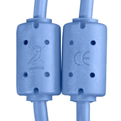 UDG Ultimate audio Kabel USB 2.0 C-B Blå Rak 1,5m