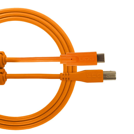 UDG Ultimate audio Kabel USB 2.0 C-B Orange Rak 1,5m