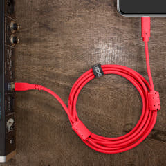 UDG Ultimate audio Kabel USB 2.0 C-B Röd Rak 1,5m